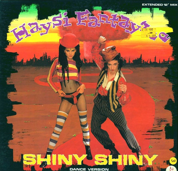 Haysi Fantayzee : Shiny Shiny (Dance Version) (12", Promo)