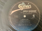 Merle Haggard : His Epic Hits: The First 11 (To Be Continued...) (LP, Comp)