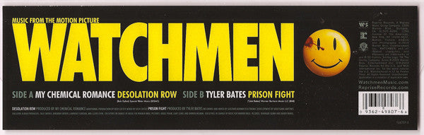 My Chemical Romance / Tyler Bates : Watchmen - Music From The Motion Picture (12", Pic)