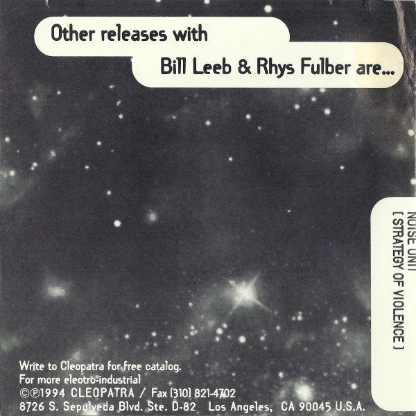 Frontline Assembly* : Total Terror Part I (CD)