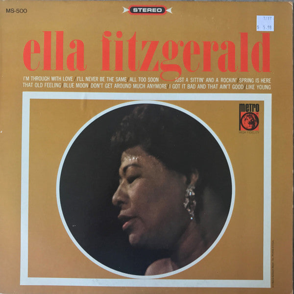 Ella Fitzgerald : Ella Fitzgerald (LP, Comp)