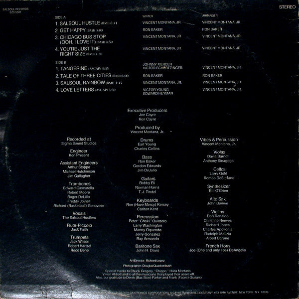 The Salsoul Orchestra : Salsoul Orchestra (LP, Album, Ter)