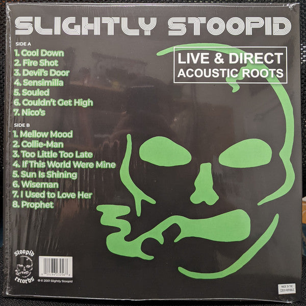 Slightly Stoopid : Live & Direct: Acoustic Roots (LP, Album, RE)