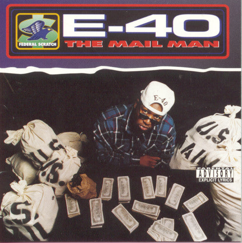 the album cover for E-40 - The Mail Man