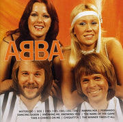 the album cover for ABBA - Icon