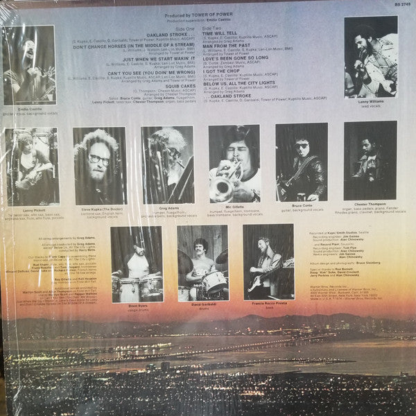 Tower Of Power : Back To Oakland (LP, Album, Pit)