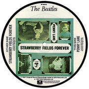The Beatles : Strawberry Fields Forever / Penny Lane (7", Single, Pic, RE)