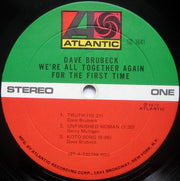 Dave Brubeck, Gerry Mulligan, Paul Desmond, Alan Dawson, Jack Six : We're All Together Again For The First Time (LP, Album, Mon)