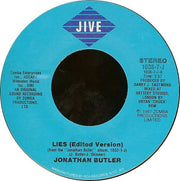 Jonathan Butler : Lies (7", Single, Styrene)