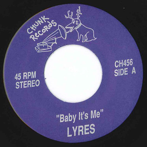 Lyres : Baby It's Me b/w I'll Make It Up To You (7", Single)