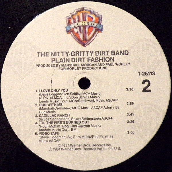 Nitty Gritty Dirt Band : Plain Dirt Fashion (LP, Album)