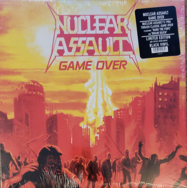 Nuclear Assault : Game Over (LP, Album, Ltd, RE)
