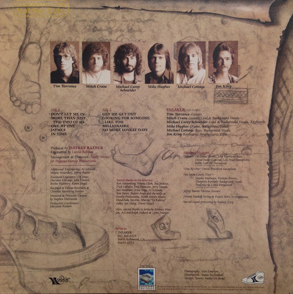 Sneaker : Sneaker (LP, Album, San)
