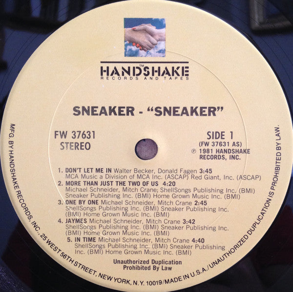 Sneaker : Sneaker (LP, Album, San)