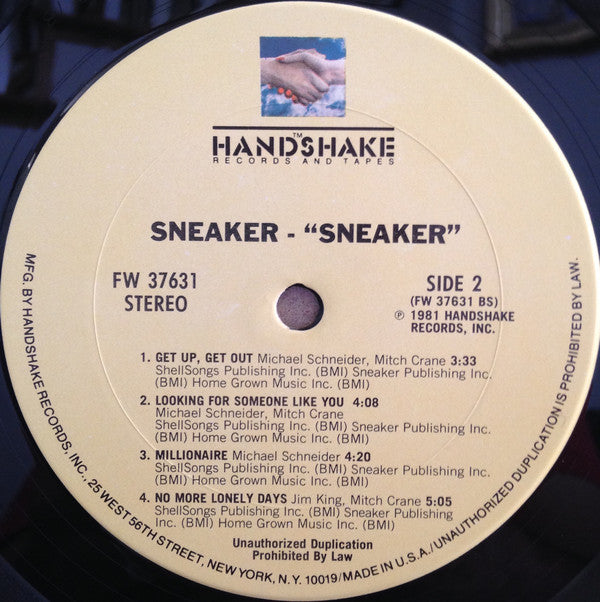 Sneaker : Sneaker (LP, Album, San)