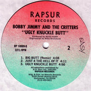 Bobby Jimmy And The Critters : Ugly Knuckle Butt (LP, Album)