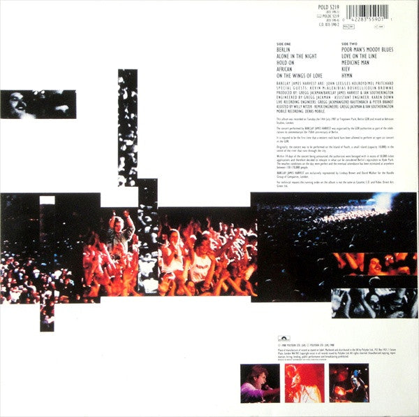 Barclay James Harvest : Glasnost (LP, Album)