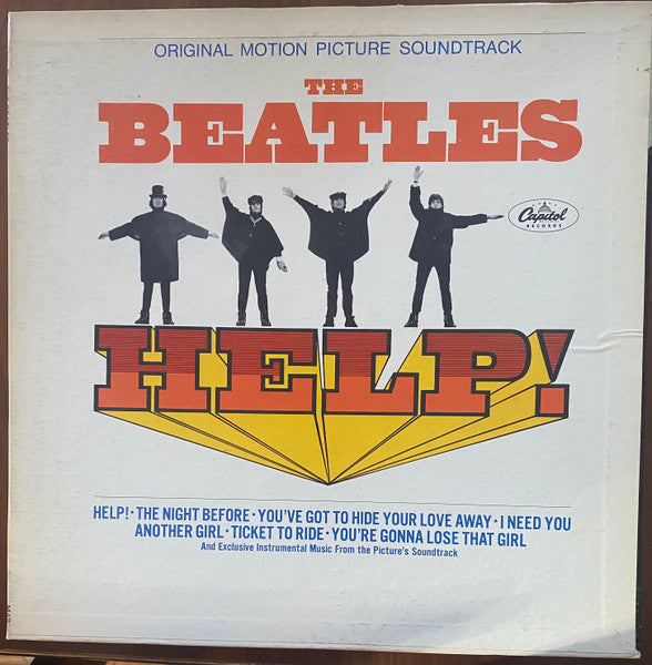 The Beatles : Help! (Original Motion Picture Soundtrack) (LP, Album, Mono, Gat)