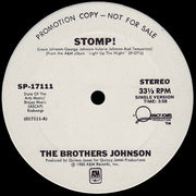Brothers Johnson : Stomp! (12", Promo)
