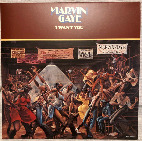Marvin Gaye : I Want You (LP, Album, RE)