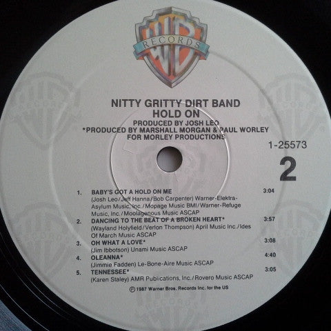 Nitty Gritty Dirt Band : Hold On (LP, Album, Spe)