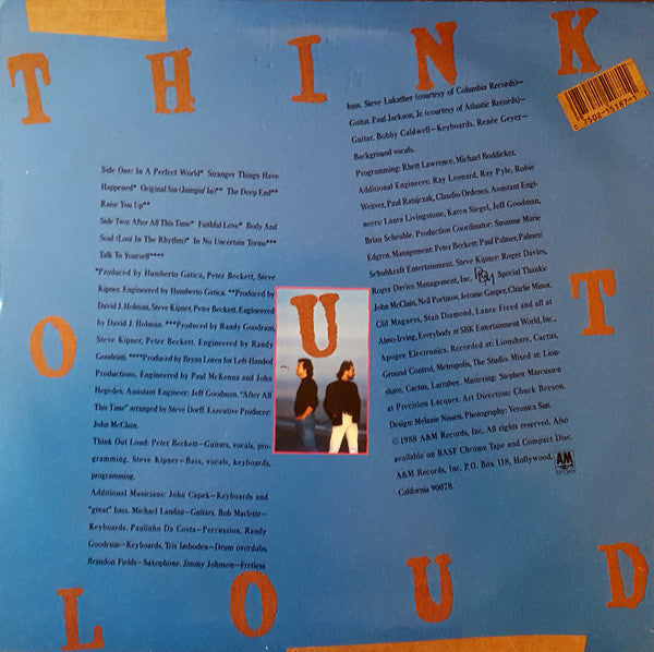Think Out Loud : Think Out Loud (LP, Album)