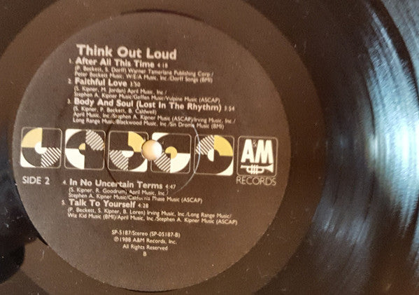 Think Out Loud : Think Out Loud (LP, Album)