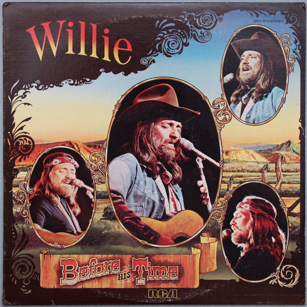 Willie Nelson : Willie/Before His Time (LP, Album, Comp, Ind)