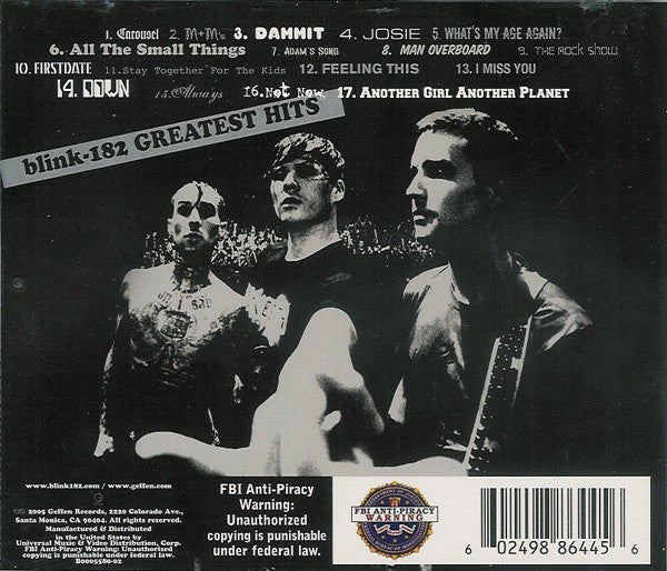 Blink-182 : Greatest Hits (CD, Comp)