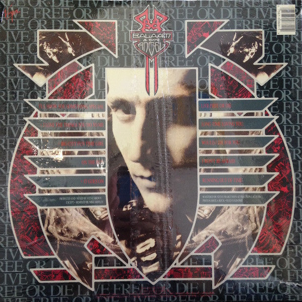 Balaam & The Angel* : Live Free Or Die (LP, Album)