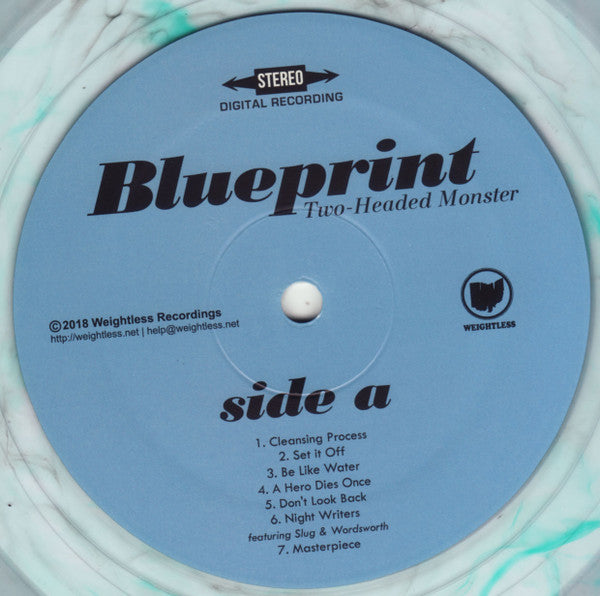 Blueprint : Two-Headed Monster (LP, Album, RE, Cle)