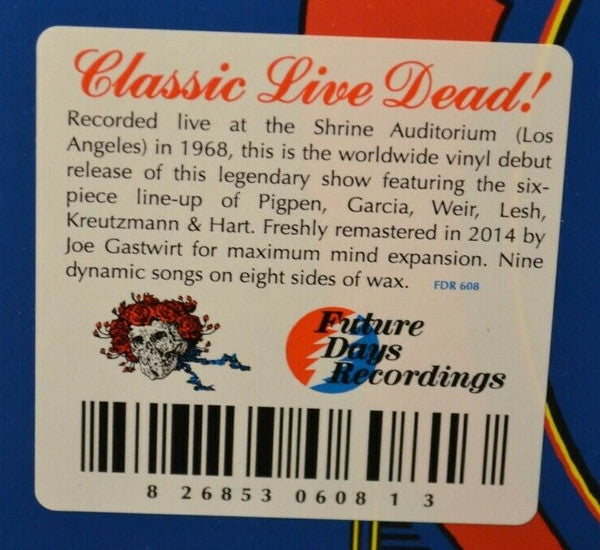 The Grateful Dead : Two From The Vault (4xLP, Album, RE, RM, RP)