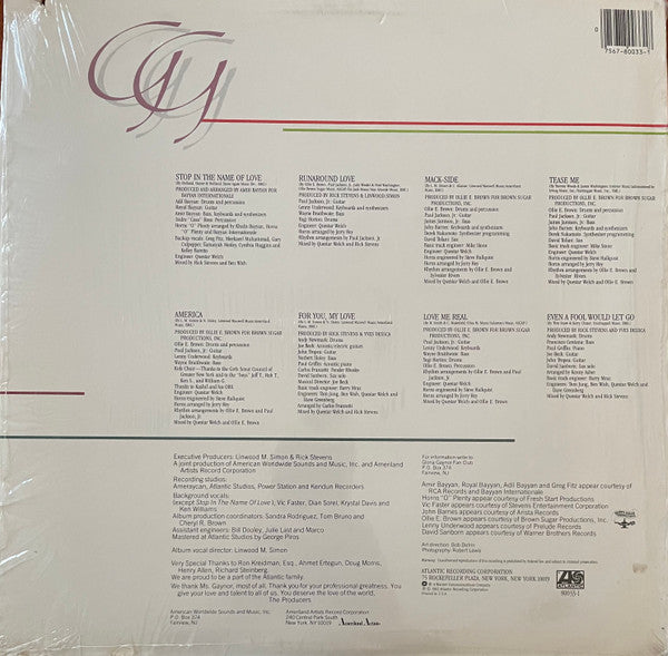 Gloria Gaynor : Gloria Gaynor (LP, Album, Spe)