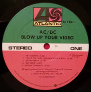 AC/DC : Blow Up Your Video (LP, Album, AR)