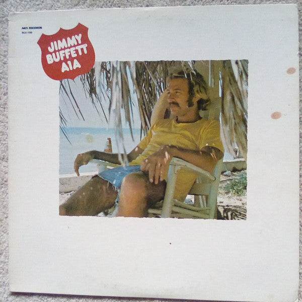 Jimmy Buffett : A1A (LP, RE, Pin)
