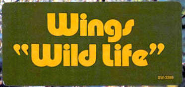 Wings (2) : Wild Life (LP, Album, Jac)