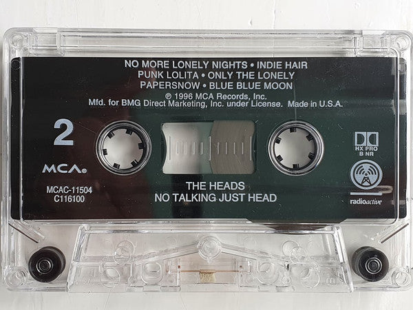 The Heads : No Talking Just Head (Cass, Album, Club, BMG)