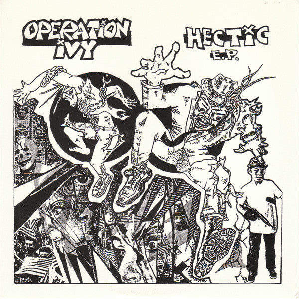 Operation Ivy : Hectic E.P. (7", EP, RE)