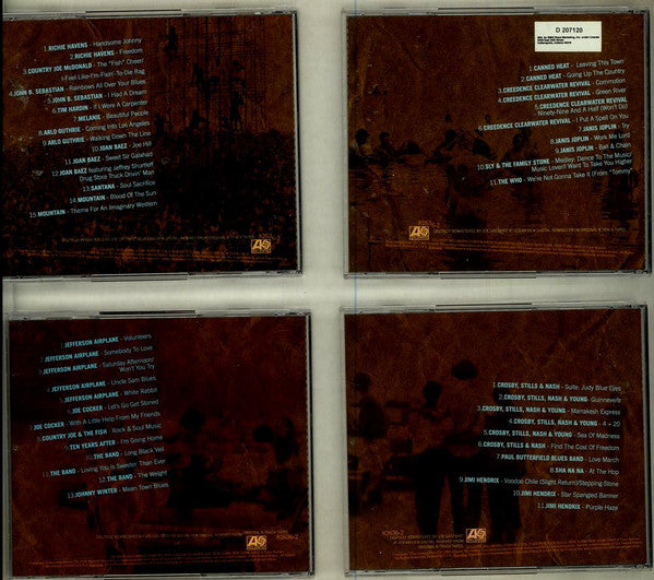 Various : Woodstock Three Days Of Peace And Music Twenty-Fifth Anniversary Collection (4xCD, RM + Box, Club)