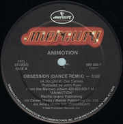 Animotion : Obsession (Dance Remix) (12", Single, Hau)