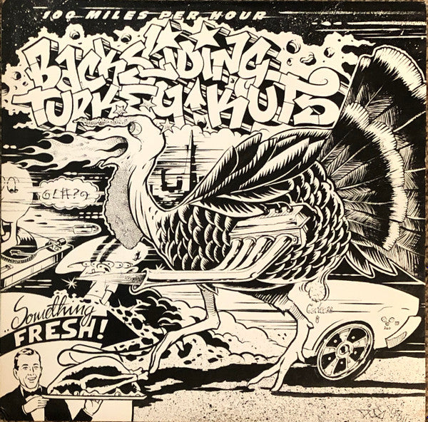 Darth Fader And The Wax Warriors : 100mph Backsliding Turkey Kuts (LP, Promo)