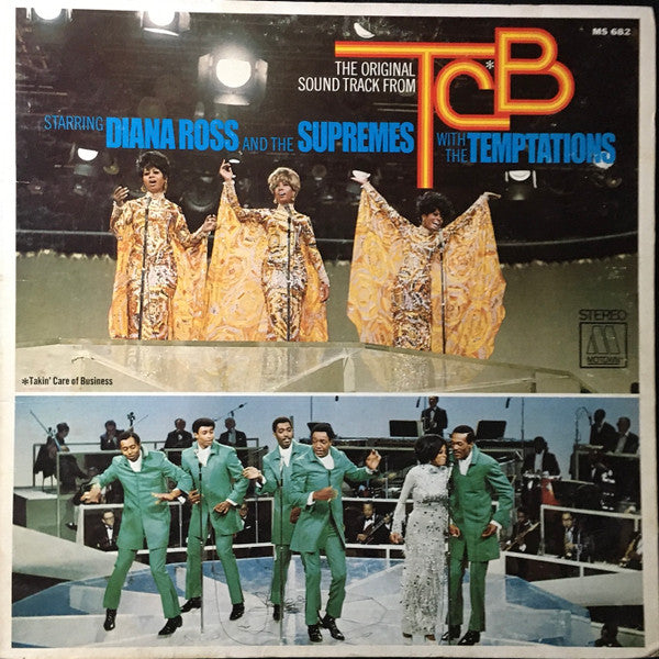 The Supremes With The Temptations : (The Original Sound Track From) TCB  (LP, Album, HOL)