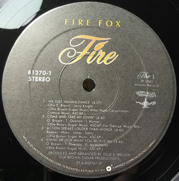 Fire Fox : Fire Fox (LP, Album)