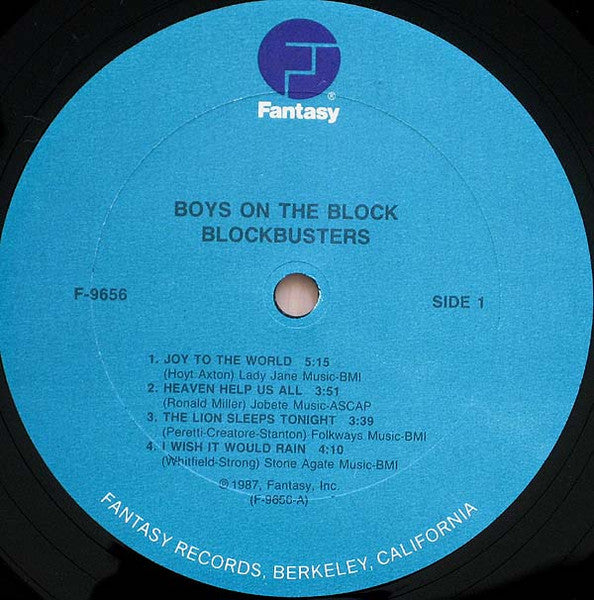 Boys On The Block : Blockbusters (LP, Album)