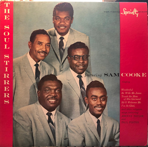 The Soul Stirrers Featuring Sam Cooke : The Soul Stirrers Featuring Sam Cooke (LP, Comp, Mono, Gol)