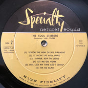The Soul Stirrers Featuring Sam Cooke : The Soul Stirrers Featuring Sam Cooke (LP, Comp, Mono, Gol)