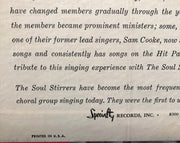 The Soul Stirrers Featuring Sam Cooke : The Soul Stirrers Featuring Sam Cooke (LP, Comp, Mono, Gol)