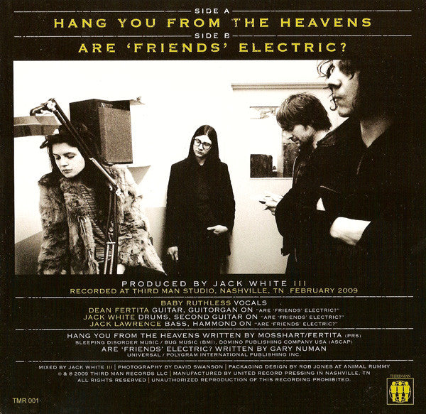 The Dead Weather : Hang You From The Heavens (7", Single)