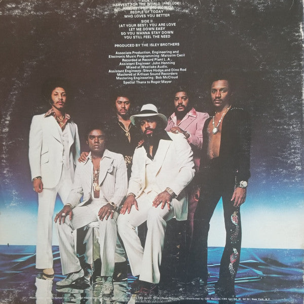 The Isley Brothers : Harvest For The World (LP, Album, San)