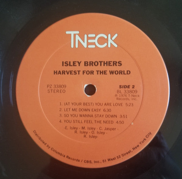 The Isley Brothers : Harvest For The World (LP, Album, San)